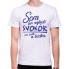 Fajntričko tričko Najlepší strýko a bodka biela