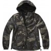 Brandit Ladies Summer Windbreaker frontzip darkcamo