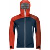 Pánska bunda Ortovox Westalpen 3L Light Jacket M Veľkosť: XL / Farba: modrá/červená