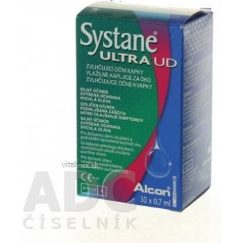Alcon Systane Ultra UD zvlhčujúce očné kvapky 30 x 0,7 ml