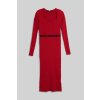 Karl Lagerfeld šaty 240W1334 červená