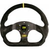 3 ramenný volant OMP Super Quadro, 330x290mm semiš, bez odsadenia