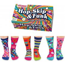 United Odd Socks Veselé ponožky Hop, Skip & Funk