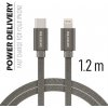 Swissten 71525202 USB-C / LIGHTNING, 1,2m, šedý