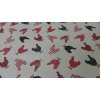 Dekoračná látka MINI SLIEPKY 2 šírka 160 cm