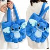 PLYŠOVÁ KABELKA STICH STITCH PLYŠOVÁ HRAČKA KABELKA CEZ RAMENO PRE DETI
