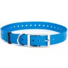Plastový obojok Dogtrace s okom, modrý