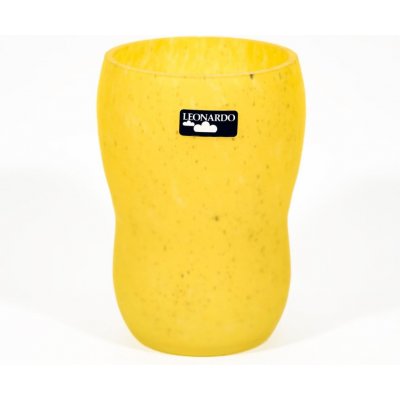 Výrobce po 1 ks Sklenená váza 14 cm žltá KK01711 + záruka 3 roky zadarmo