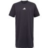 Dámske šaty adidas, 3-STRIPES TEE DRESS W Čierna,Biela L