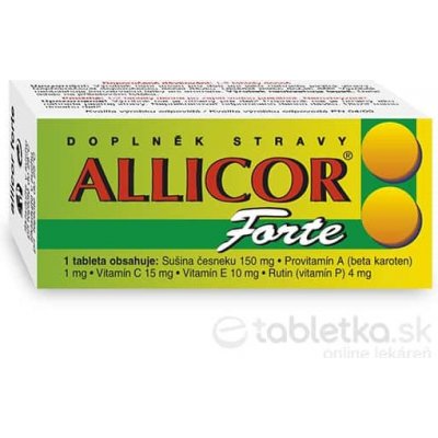 Naturvita Allicor Forte 60 tabliet