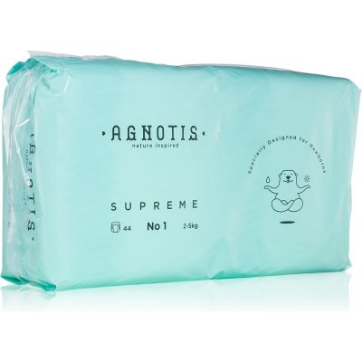 Agnotis Baby Diapers Supreme No 1 2-5 kg 44 ks