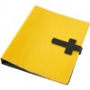 Kožený diár A5 žltý
