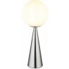 GLOBO 21031N PINPAL stolná lampička V495mm 1xE27 matný nikel, biela