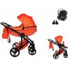 JUNAMA S Class + Cybex Aton B2 i-Size 04 shock orange 2022