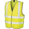 Result Motorway Unisex bezpečnostná reflexná vesta na diaľnici R201X Fluorescent Yellow L/XL