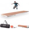 Airtrack inSPORTline Airstunt 500x100x10 cm mocha mousse