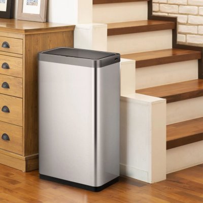 Intersport EKO Sensor Bin Mirage X 80 L Matt Silver