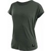 Tričko Sensor Merino Air Traveller - Dámske kr. rukáv Olive Green M