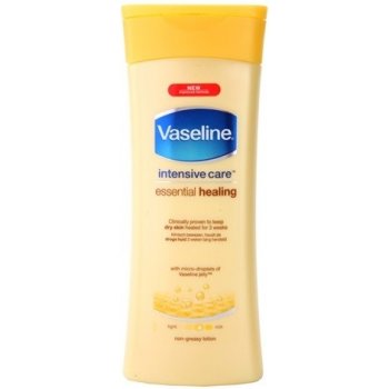 Vaseline Essential Healing telové mlieko hydratačné Intensive Care, With Micro-Droplets Of Vaseline Jelly 400 ml