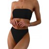 DVOJDIELNE PLAVKY SEXY BIKINI NOHAVIČKY VYSOKÝ STRIH ČELENKA M