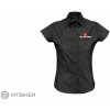 CTM dámska košeľa, čierna L