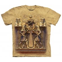 The Mountain pánske batikované tričko Egypt pieskové