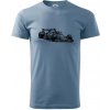 Formula v závode - Klasické pánske tričko vyššej gramáže - 3XL ( Denim )