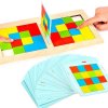 Drevená hra tangram pre dvoch