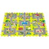 IPLAY 0395 Penové puzzle Mesto, 90,5 × 90,5 cm, 9 dielov
