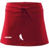 Floorball sport športová sukne two in one červená