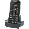Mobilný telefón Evolveo EasyPhone EP-500 pre seniorov s nabíjacím stojanom, čierny