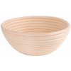 Ošatka ratanová MagicHome, na kysnutie chleba, okrúhla, max.1,2 kg, 28x8 cm