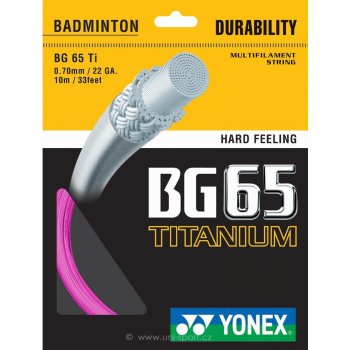 Yonex BG 65 Ti 10m