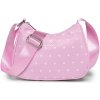 Vuch Dámska crossbody kabelka Liva Dotty Pink Banana Bag