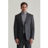 SAKO GANT SLIM DONEGAL SUIT BLAZER ANTRACITE
