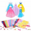 LEAN Toys 27074 Kreatívna DIY sada na navrhovanie a šitie oblečkov pre bábiky