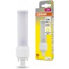 Jednostranná žiarivka G24d-1 6W = 13W 600lm 3000K Warm 120° DULUX LED D EM & AC Osram