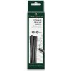 Prírodný uhol Faber-Castell Pitt Monochrome - 6-11 mm, 6 kusov