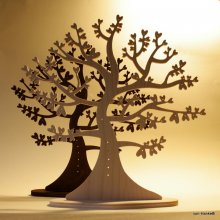 Stojánek na šperky - Strom srdčitý
