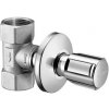 Schell Comfort - Uzatvárací a regulačný ventil DN25, chróm 191160699