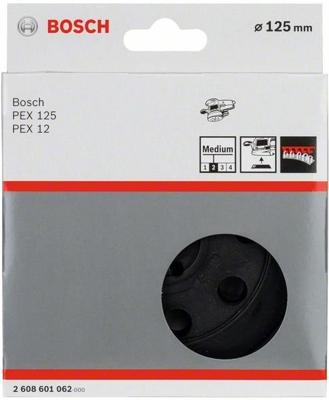 BOSCH Brúsne taniere Stredné 125 mm 2608601062