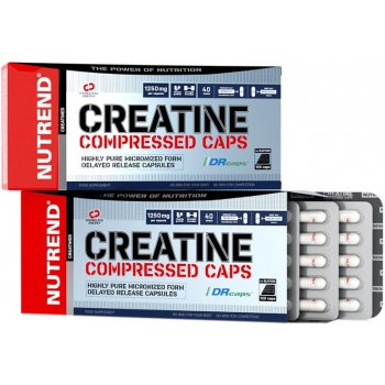 NUTREND Creatine Compressed 120 kapsúl