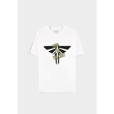 The Last Of Us - Fire Fly - Men's Short Sleeved T-shirt Velikost: XL, Barva: White