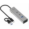 i-tec Universal Charging Metal HUB 2x USB-C + 2x USB-A Port, PD 85W CAHUBMETAL2A2CPD