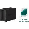 NAS Synology DS723+ 2x HAT3310-8T (16TB) (DS723+2XHAT3310-8T)