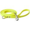 Firedog BioThane Vodítko 13 mm 1,2 m s rúčkou & D-krúžkom neónovožlté