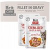 BRIT krmivo kačica pre sterilizované mačky 24x85 g