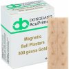 Pozlátené magnetické guľôčkové náplasti DONGBANG AcuPrime 100ks