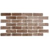 GRACE 3D PVC obklad Old Brick - tehla hnedá 1 ks