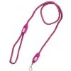 Vodítko BUSTER Reflective lanové 120cm/8mm fialové